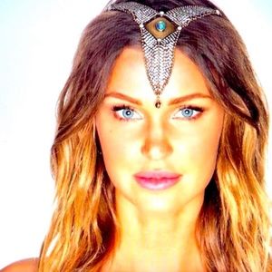 Goa Bridal Tiara Wedding Hair Crown Hair Chain
